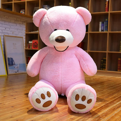 Giant stuffed bear in multiple colors and sizes