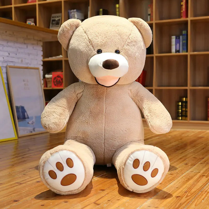 Giant stuffed bear in multiple colors and sizes