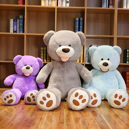 Giant stuffed bear in multiple colors and sizes