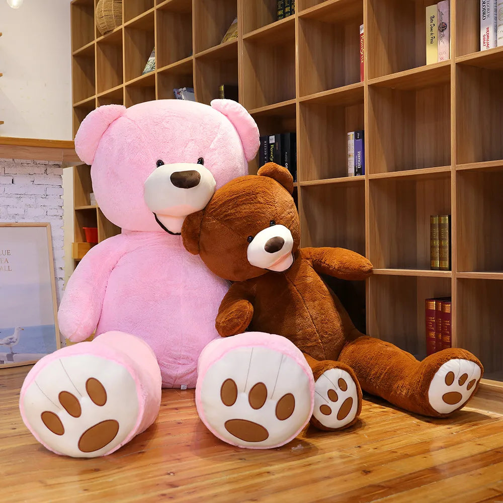 Giant stuffed bear in multiple colors and sizes