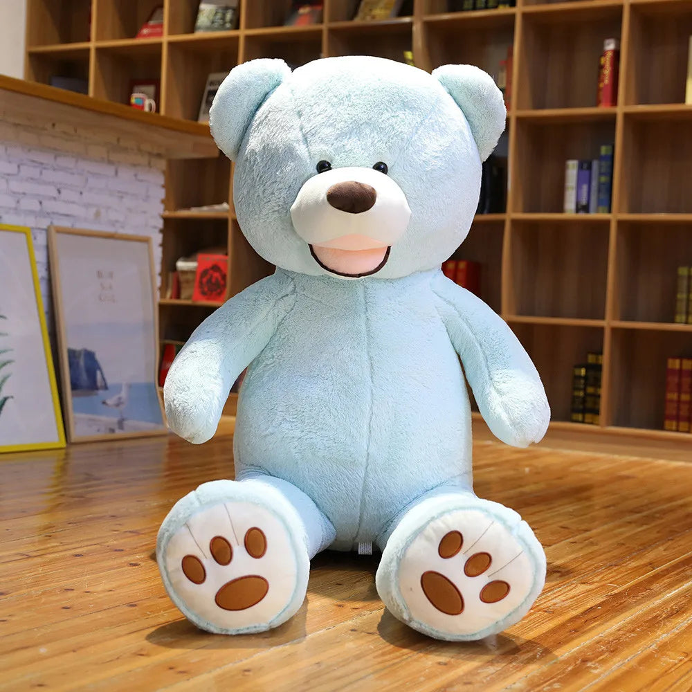 Giant stuffed bear in multiple colors and sizes