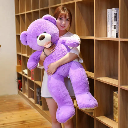 Giant stuffed bear in multiple colors and sizes